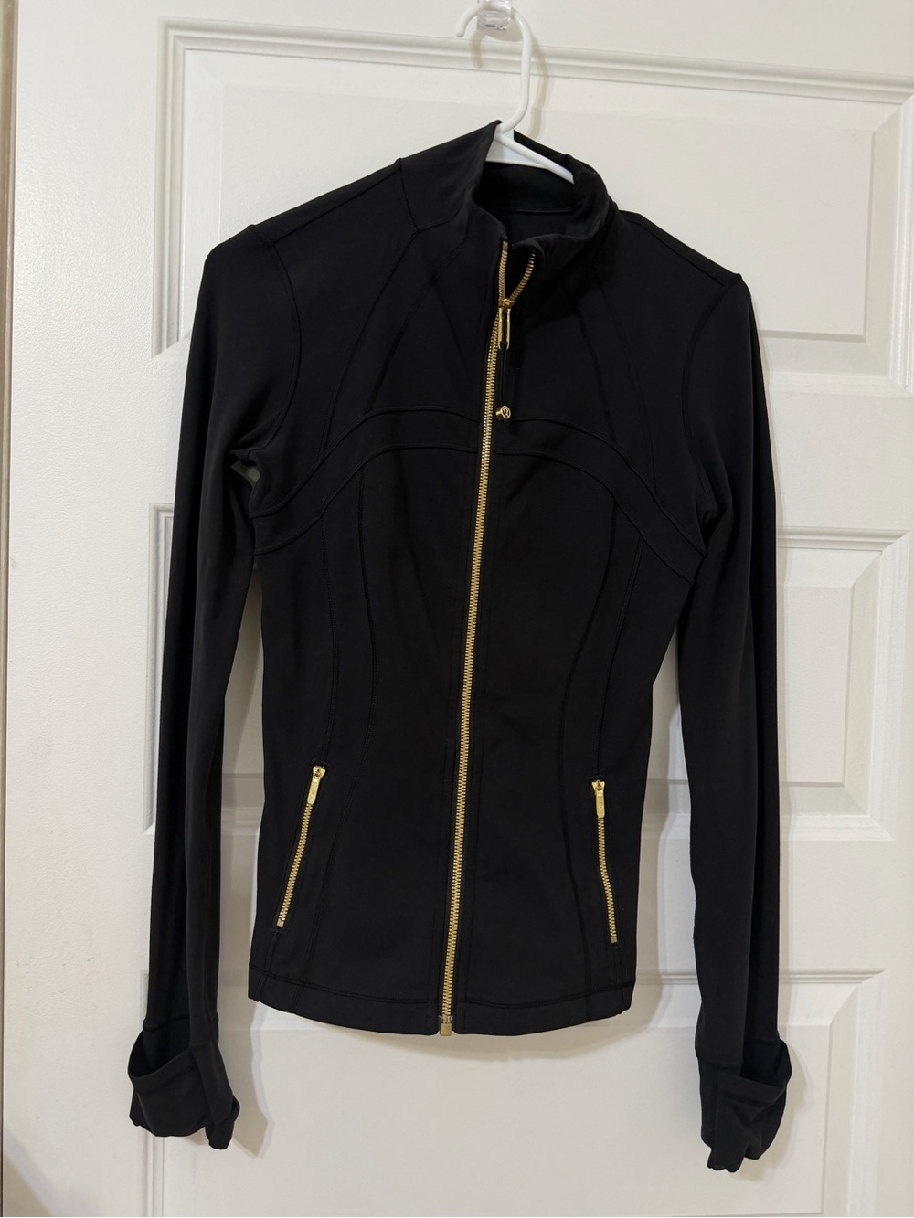 Lululemon Nulu Define Jacket Gold Accent